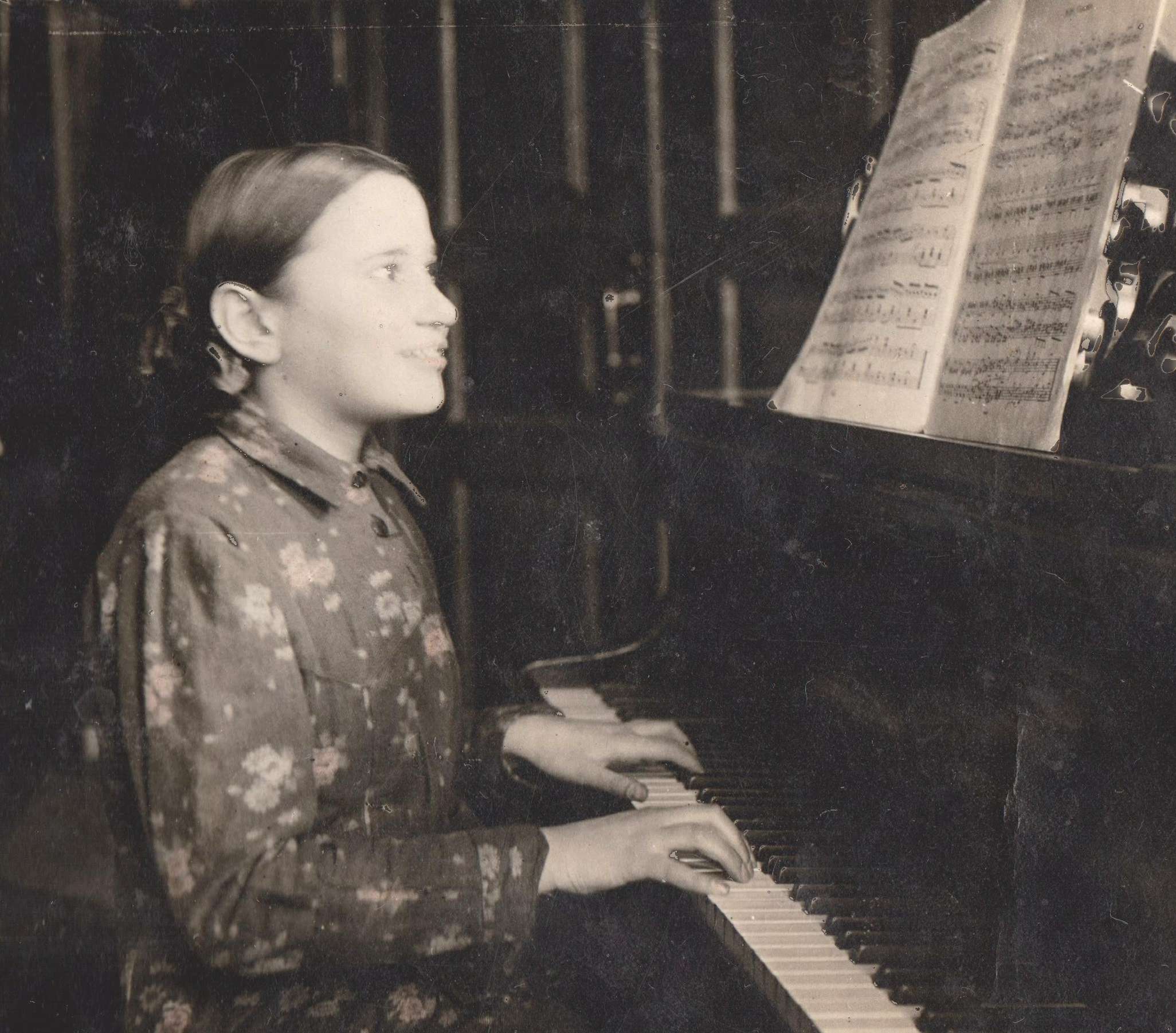 Esther at Piano 2